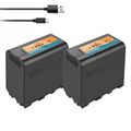 2pcs battery