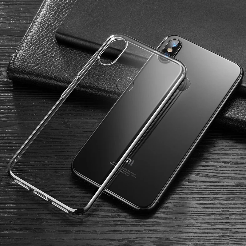 Fundas de teléfono de silicona a prueba de golpes para Xiaomi Mi 8/Mi8 SE Lite 360, funda trasera transparente de TPU suave Mi 8 Explorer Edition Mi8SE Capa - imagen 2