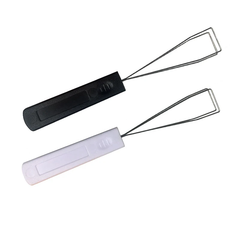 Herramienta de extracción de tapa de teclado de alambre de acero, extractor de teclas de teclado mecánico, rojo, blanco y negro con mango de plástico, ayuda a limpiar el polvo - imagen 5