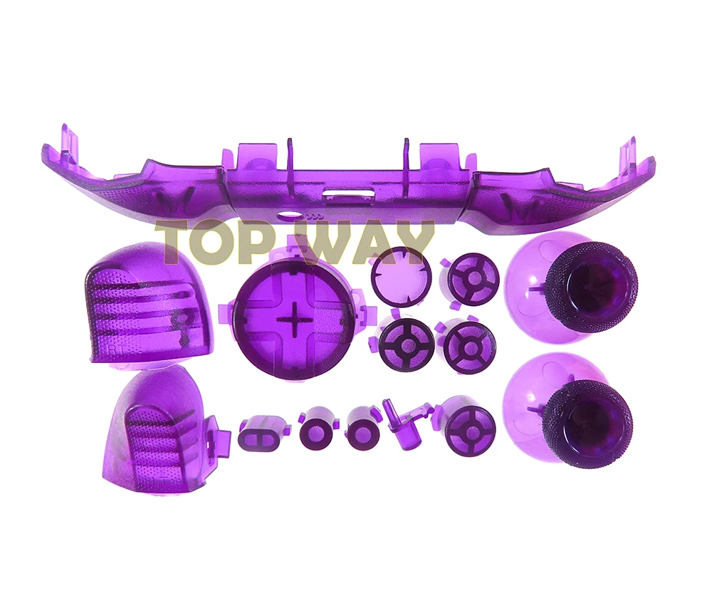 Juego de botones de repuesto, disparadores de parachoques LB RB LT RT, d-pad ABXY Start Back Share, teclas para controlador Xbox Series X S, 1 juego - imagen 3