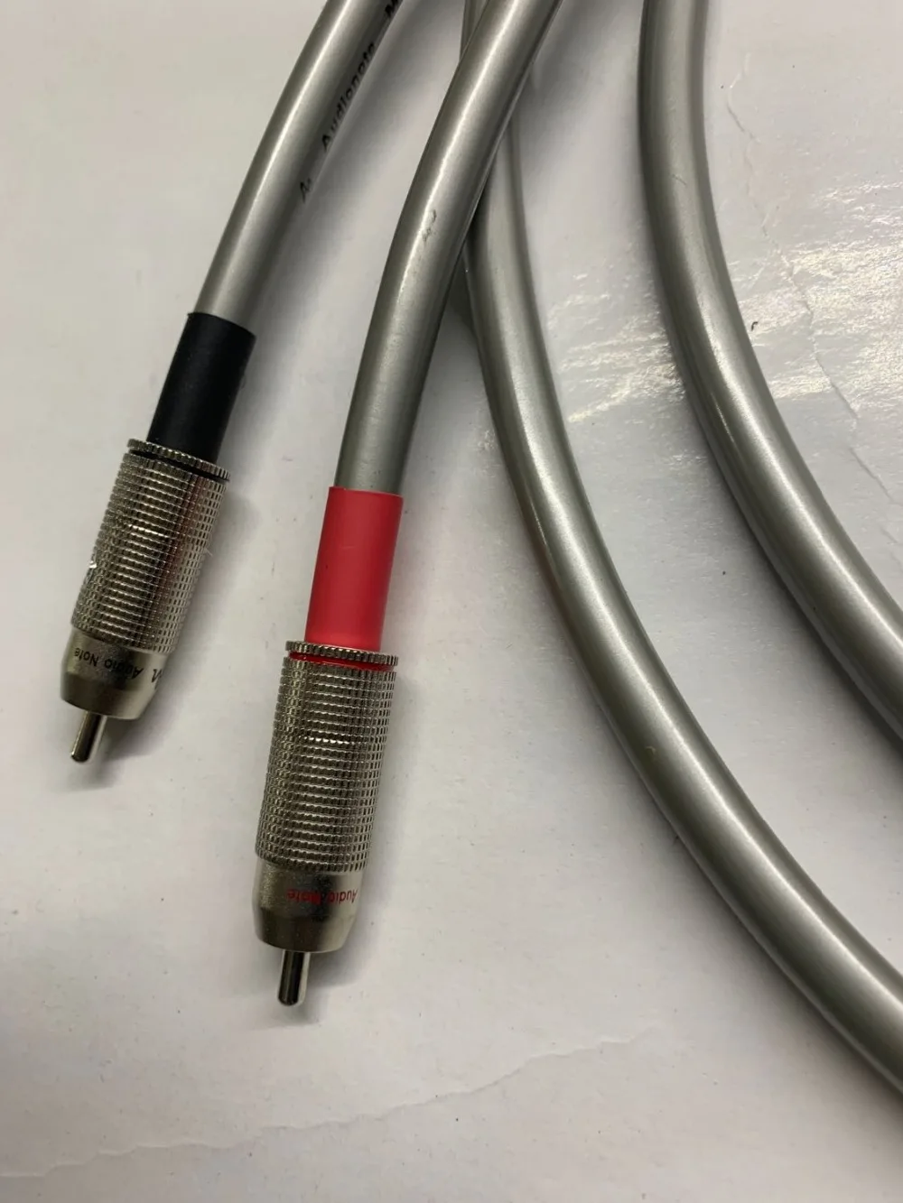 Calidad construcción cable hifi interconexión RCA premium