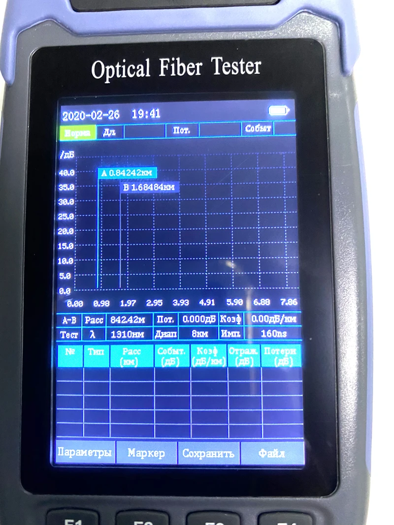 Reflectómetro OTDR Mini Pro 980 – Fibra Óptica 1310/1550nm FC-SC - imagen 5