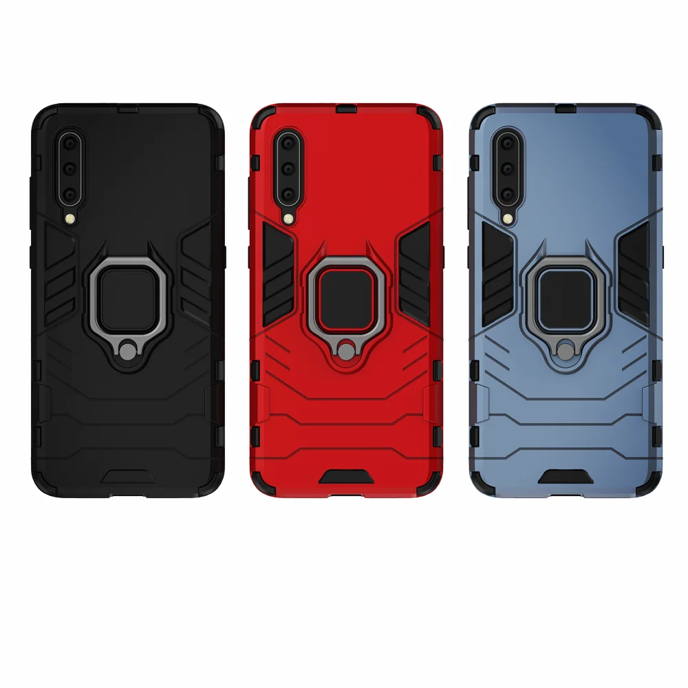 Funda armadura a prueba de golpes para Xiaomi Mi 9, Funda con soporte de anillo, Funda trasera para teléfono para Xiomi Mi 9 mi9 xiaomi9, Funda Capa - imagen 2