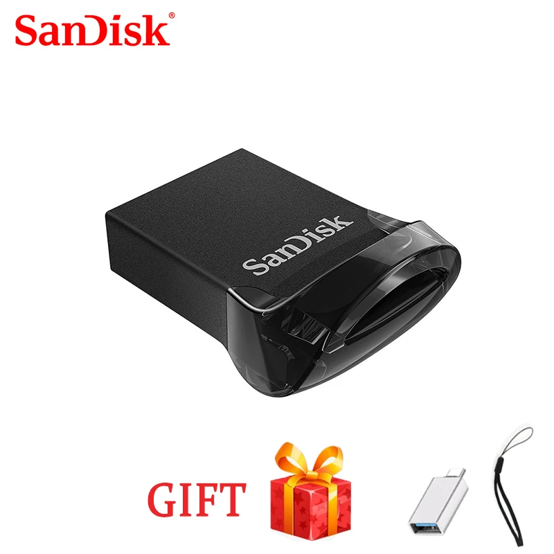 SanDisk-mini unidad Flash USB CZ430, pendrive de 64GB, 16GB, 100% hasta 3,1 MB/S, 130 GB, 32gb, 512GB y 128GB, 256 - imagen 2