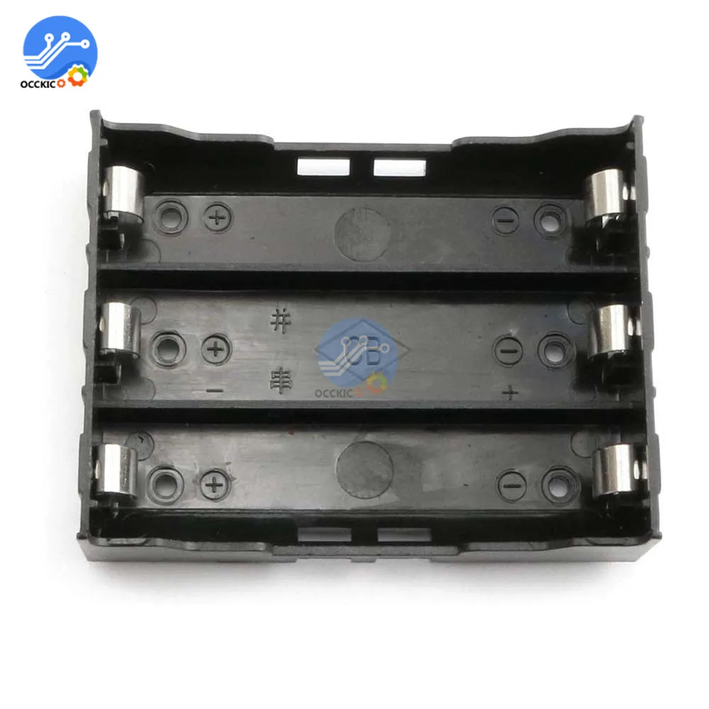 Caja de almacenamiento de batería 1x2x3x4x18650, 1, 2, 3, 4 ranuras, soporte para banco de energía 18650, contenedor de baterías con Pin duro - imagen 4