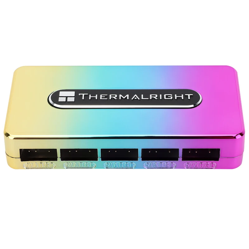 Thermalright 1To10 FAN-RGB HUB-controlador ARGB/RGB HUB controlador REV.A 5V ARGB iluminación Hub controlador de 10 puertos ventilador iluminación Hub - imagen 4