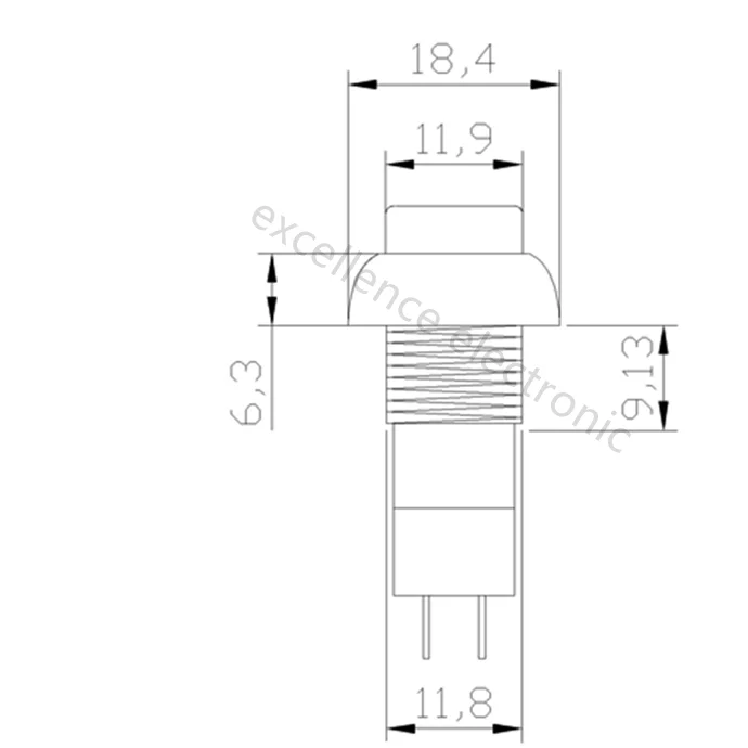 Botón - Vista del Botón