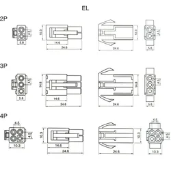 Conector DC Macho Hembra 4.5mm Alta Calidad – Compatible Universal