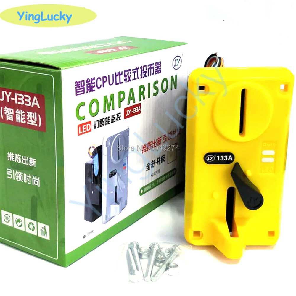 Selector Aceptor Moneda JY-133A para Máquina Garra Arcade