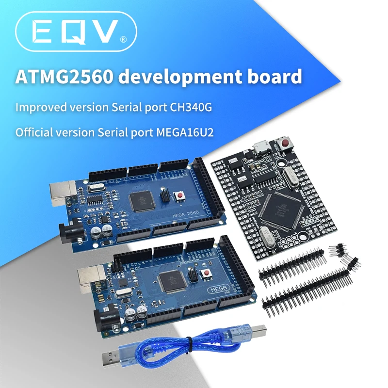 MEGA2560 MEGA 2560 R3 ATmega2560-16AU CH340G AVR Placa de desarrollo USB MEGA2560 para arduino - imagen 2