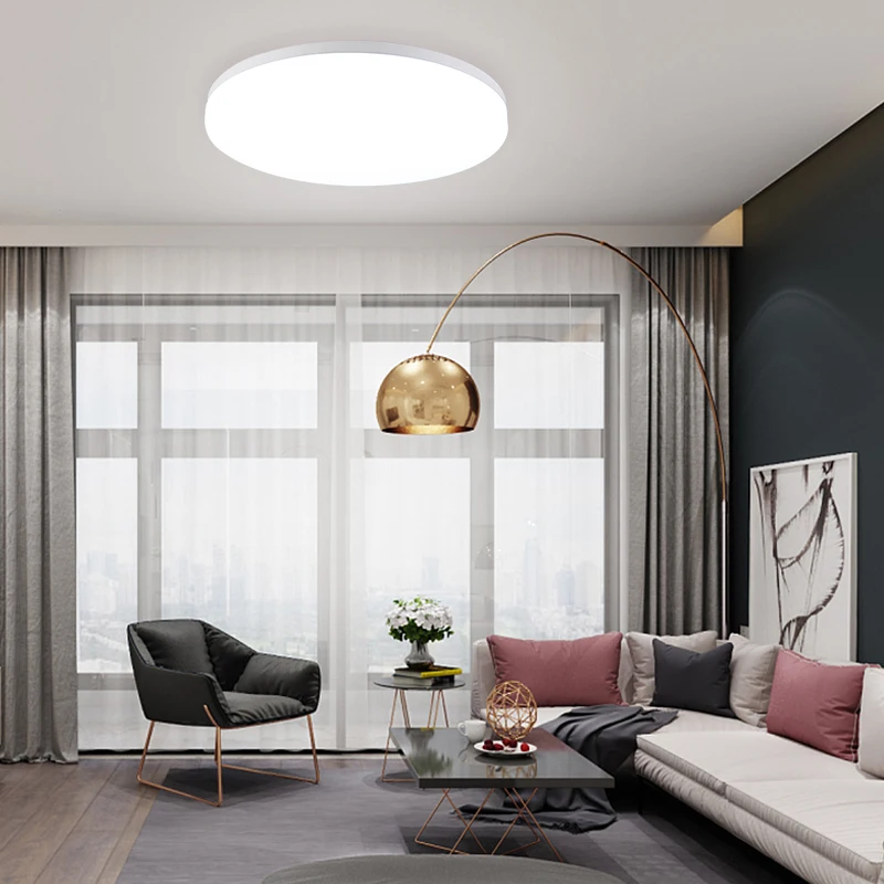 KARWEN 6W 9W 13W 18W 24W 36W 48W Lampada LED lámpara de techo AC85-265V montaje en superficie Panel de luz LED empotrado para sala de estar - imagen 4