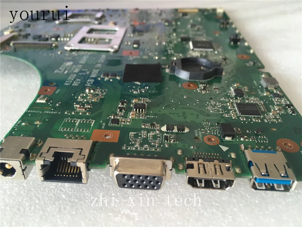 Yourui-placa base K53SD REV5.1, para ordenador portátil ASUS K53S, X53S, K53SD, 100% ok - imagen 4