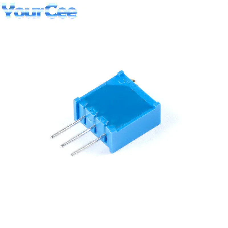 5 uds/2 uds 3296W potenciómetro recortador multivuelta resistencia Variable 10 20 50 100 200 500 1K 2K 5K 10K 20K 50K 100K 200K 1M 2M ohm - imagen 4