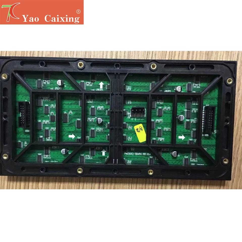 Envío Gratis P4 panel a todo color para exteriores 256x128mm tablero de muestra de dígitos con pantalla led - imagen 5