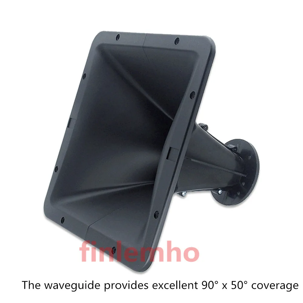 1 altavoz DJ Tweeter bocina 1,5 "garganta AM7212 guía de onda 90 °   x 50 °   HiFi del coche para la dirección pública del cine en casa de audio profesional - imagen 4