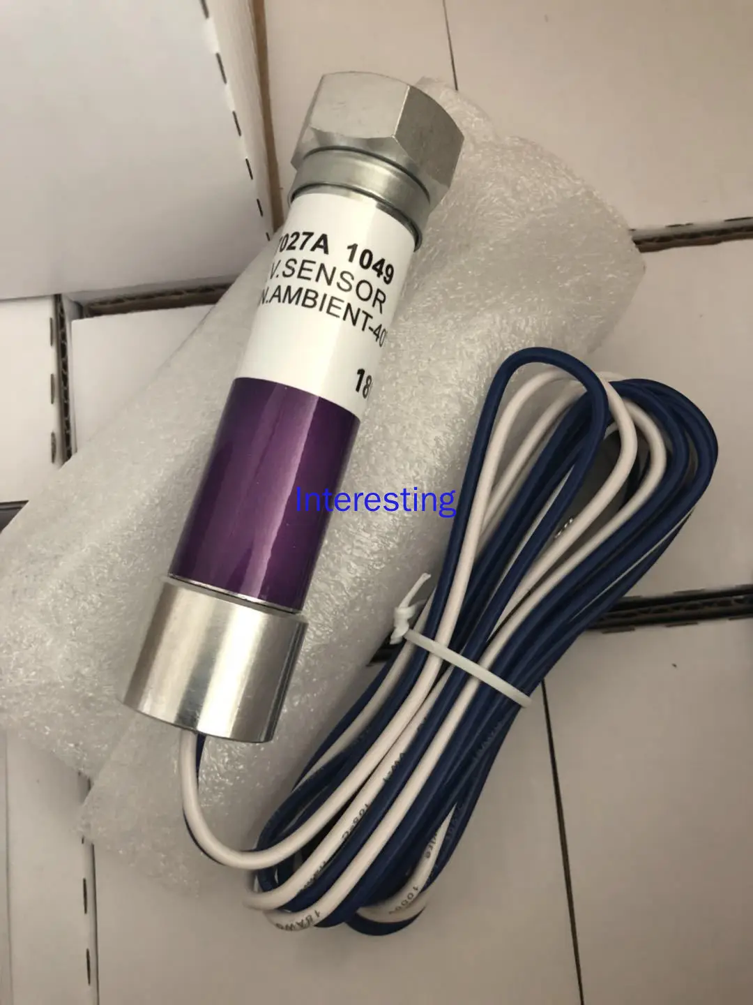 Accesorios para quemadores C7027A Sonda UV de llama, detector de llama, detector de llama (2 cables) - imagen 2