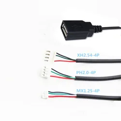 Cable USB a Dupont XH2.54 4 Pines - 30cm Hembra