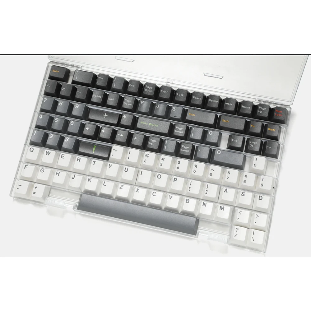 Caja de almacenamiento de teclas de PC, Colector de embalaje de exhibición de teclado mecánico, Bola de masa hervida JTK Cherry OEM SA XDA ZDA, perfil artesanal - imagen 3