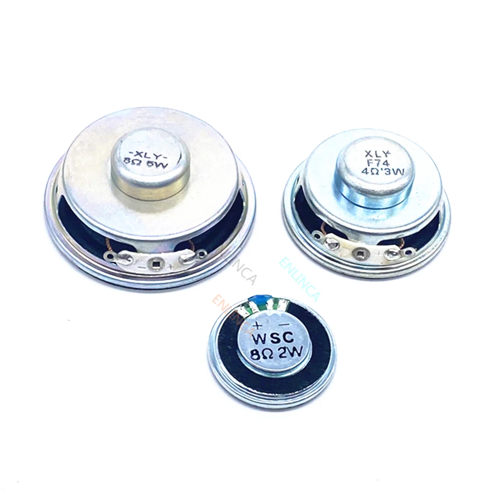 Altavoz acústico de 2 piezas, amplificador 5W8R 3W4R 2W8R, junta de goma, Trompeta