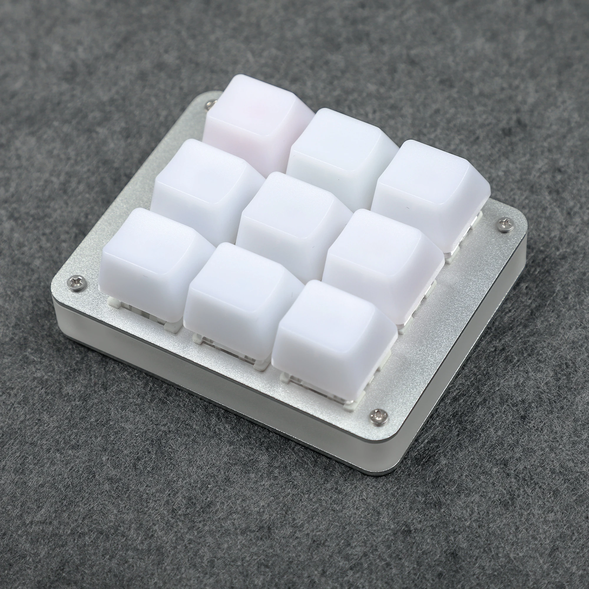 Teclado mecánico con 9 teclas de aluminio CNC QMK a través de Hotswap YMDK RGB, compatible con interruptores Macro tipo C MX, teclado numérico para juegos y Photoshop - imagen 3