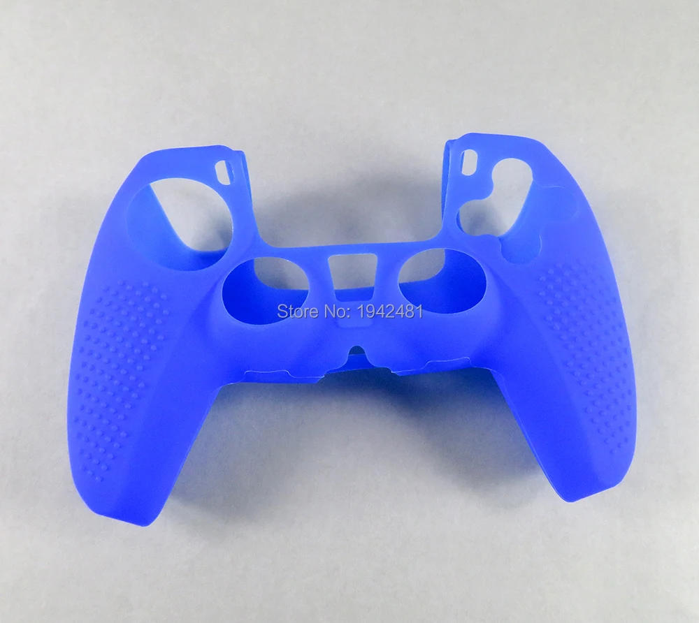 20 piezas funda de silicona con mango colorido, cubierta protectora de piel a prueba de polvo, antideslizante para Sony PlayStation PS5, juego de controlador - imagen 3