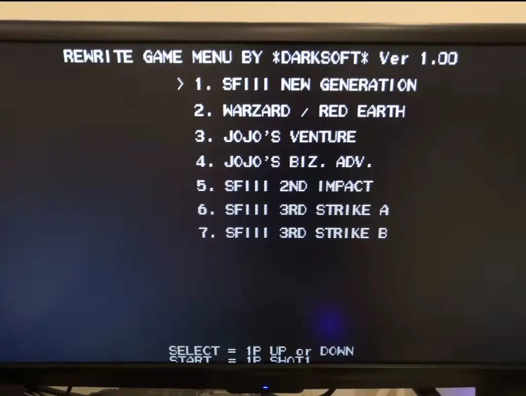 CPS3 SuperBIOS Cart Classic Arcade Game Card CAP COM CPS3 CART DARKSOFT SUPERBIOS ARCADE JAMMA - imagen 3