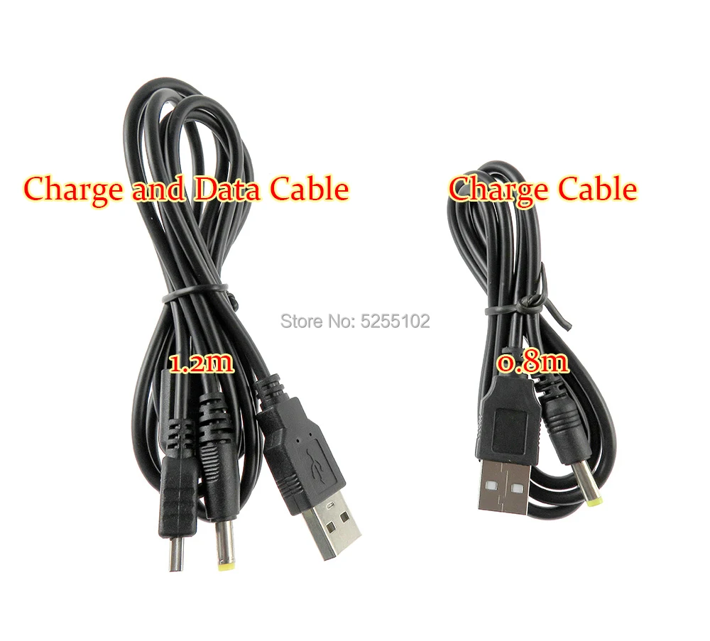 20 piezas cable de carga cargador USB Cable de alimentación Cable de carga para PSP1000 2000 3000 cable de carga 0,8 m