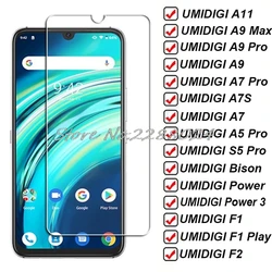 Vidrio Templado UMIDIGI A11 y A9 Pro – Protector Pantalla