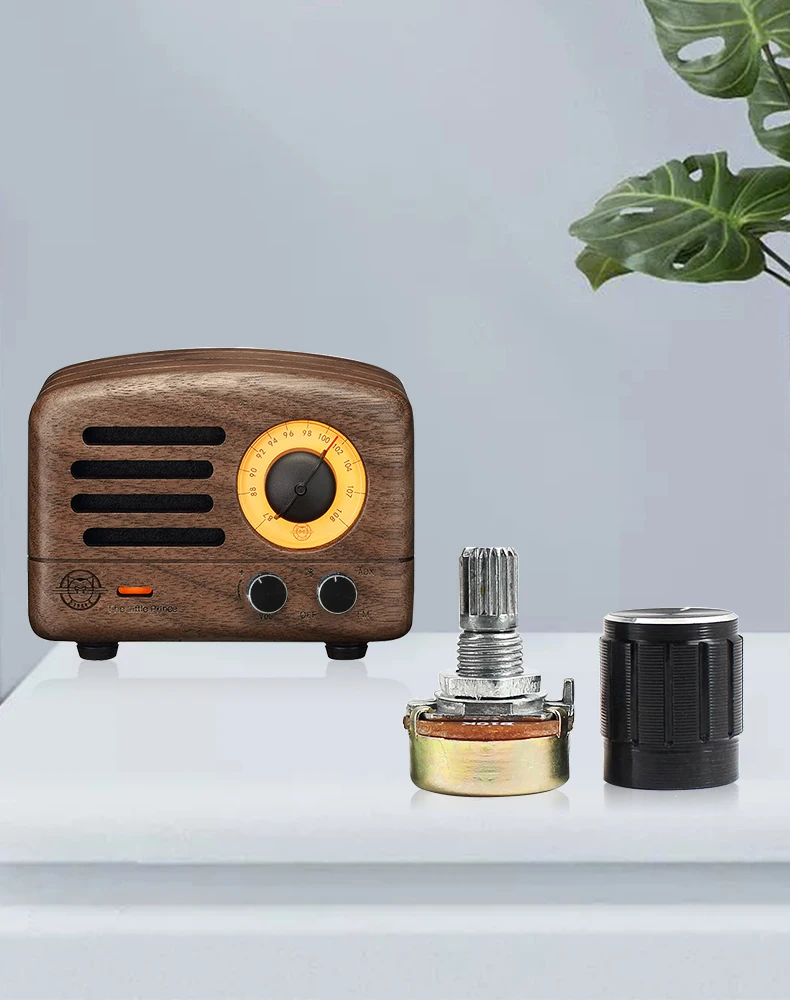 Potenciómetro rotativo WH148 de 15mm, kit de perilla negra de resistencia variable, B10K, 1K, 2K, 5K, 20K, 50K, 100K, 250K, 500K, 5 unidades por lote - imagen 3