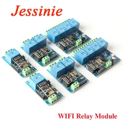 Módulo Relé WiFi ESP8266 ESP-01 para Casa Inteligente 5V/12V