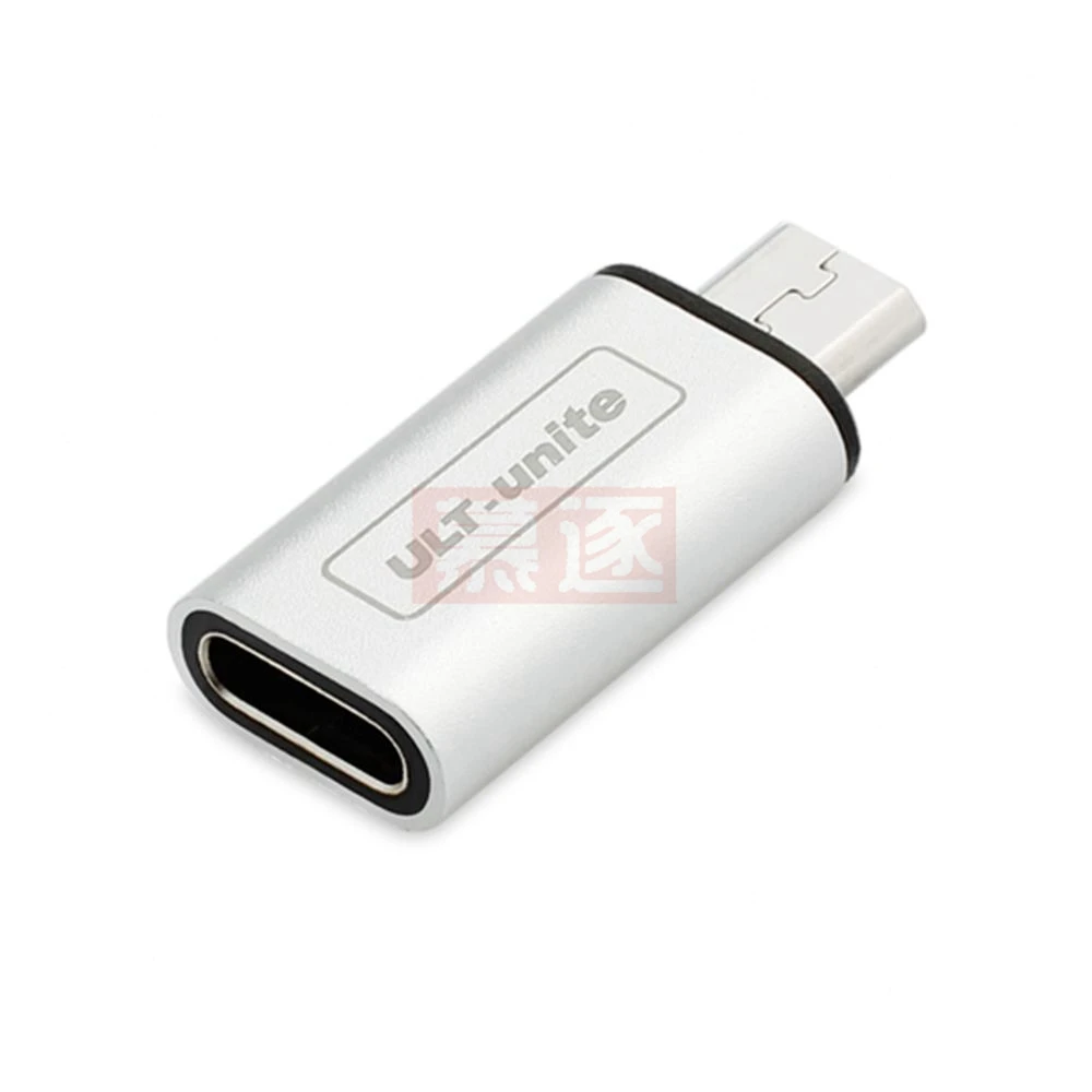 Adaptador de conector OTG USB 3,1 tipo C USB-C hembra a Micro USB 2,0 macho de Metal dorado rosa de alta calidad