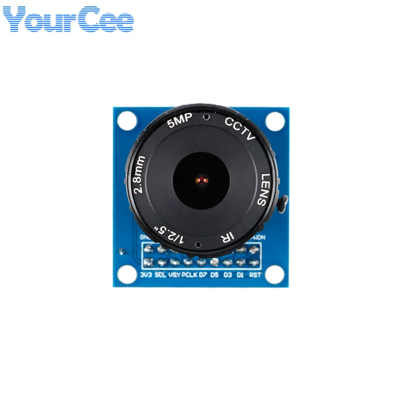 Módulo de cámara OV7670, adaptador Universal Macro ajustable de 3,3 V, Sensor de imagen SCCB, IIC, I2C, interfaz RwRGB RGB, salida YUV YCbCr - imagen 4