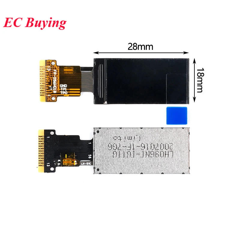 1-5 uds 0,96 "IPS pantalla 0,96 pulgadas TFT LCD módulo de pantalla 80*160 ST7735 unidad IC 3,3 V 13PIN SPI HD completamente colorido para lcd - imagen 2