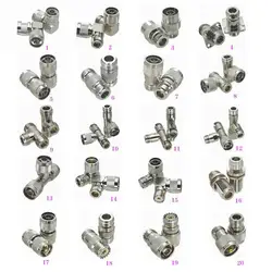 Adaptador Coaxial RF Tipo N Macho a Hembra