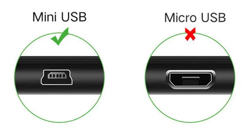 USB 2,0 tipo A a arriba abajo izquierda derecha en ángulo 90 grados Mini USB Cable de carga de sincronización de datos 0,25 m 0,5 m 1m 1,5 m 3m 5m - imagen 3