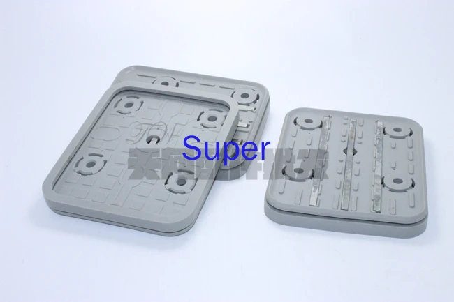 Goma de succión de vacío CNC 140*115*17mm con tira de Metal - imagen 2
