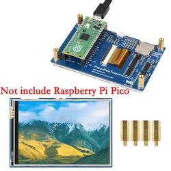 Módulo Pantalla Táctil LCD 3,5 Pulgadas para Raspberry Pi Pico - 480×320, 65K Colores, SPI