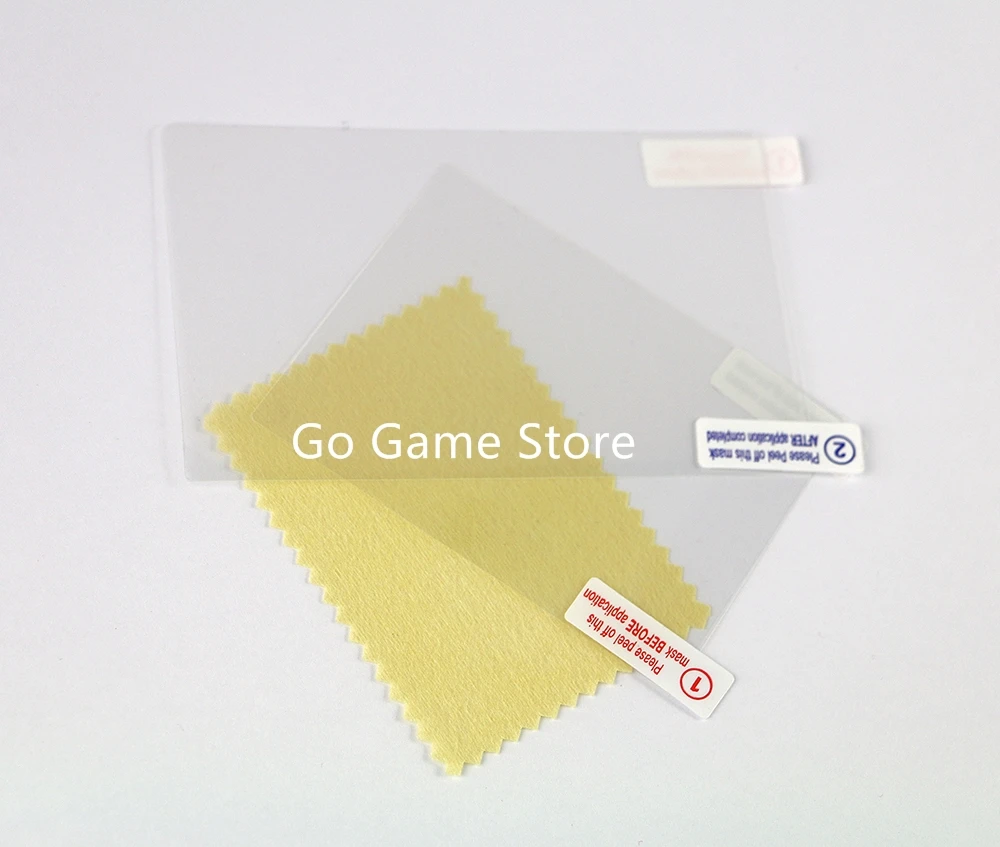 1 Juego para Nintendo nuevo 3DSXL 3DSLL 3DS XL LL Protector de pantalla LCD piel HD transparente 2 en 1 película protectora cubierta protectora de superficie - imagen 2