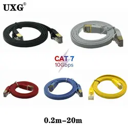 Cable Ethernet Plano CAT7 RJ45 10G para Router y Portátil