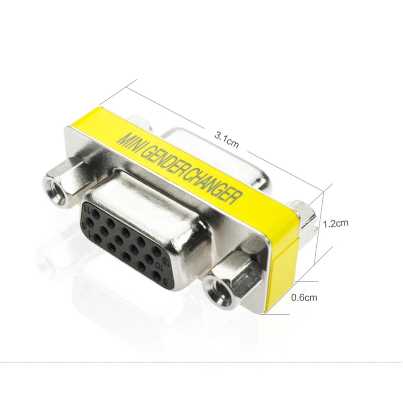 Conector DB15 - Detalle 15 pines VGA
