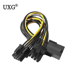 Cable Adaptador PCIe 8 Pines a Doble 8 (6+2) GPU 20cm