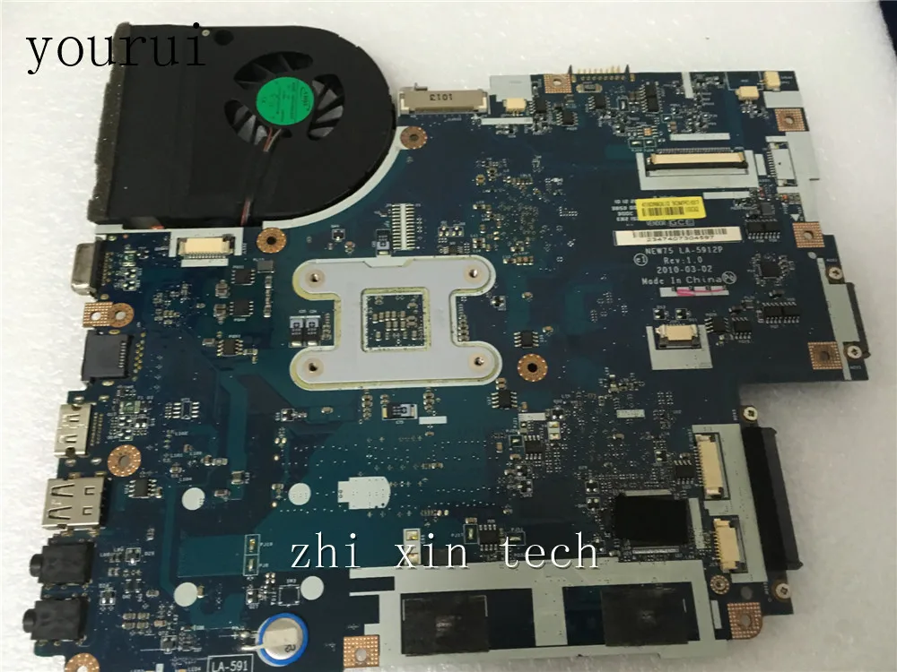 Yourui-placa base para portátil Acer 5551 5551G, MBPTQ02001 MB.PTQ02.001, NEW75, probada, ok - imagen 4