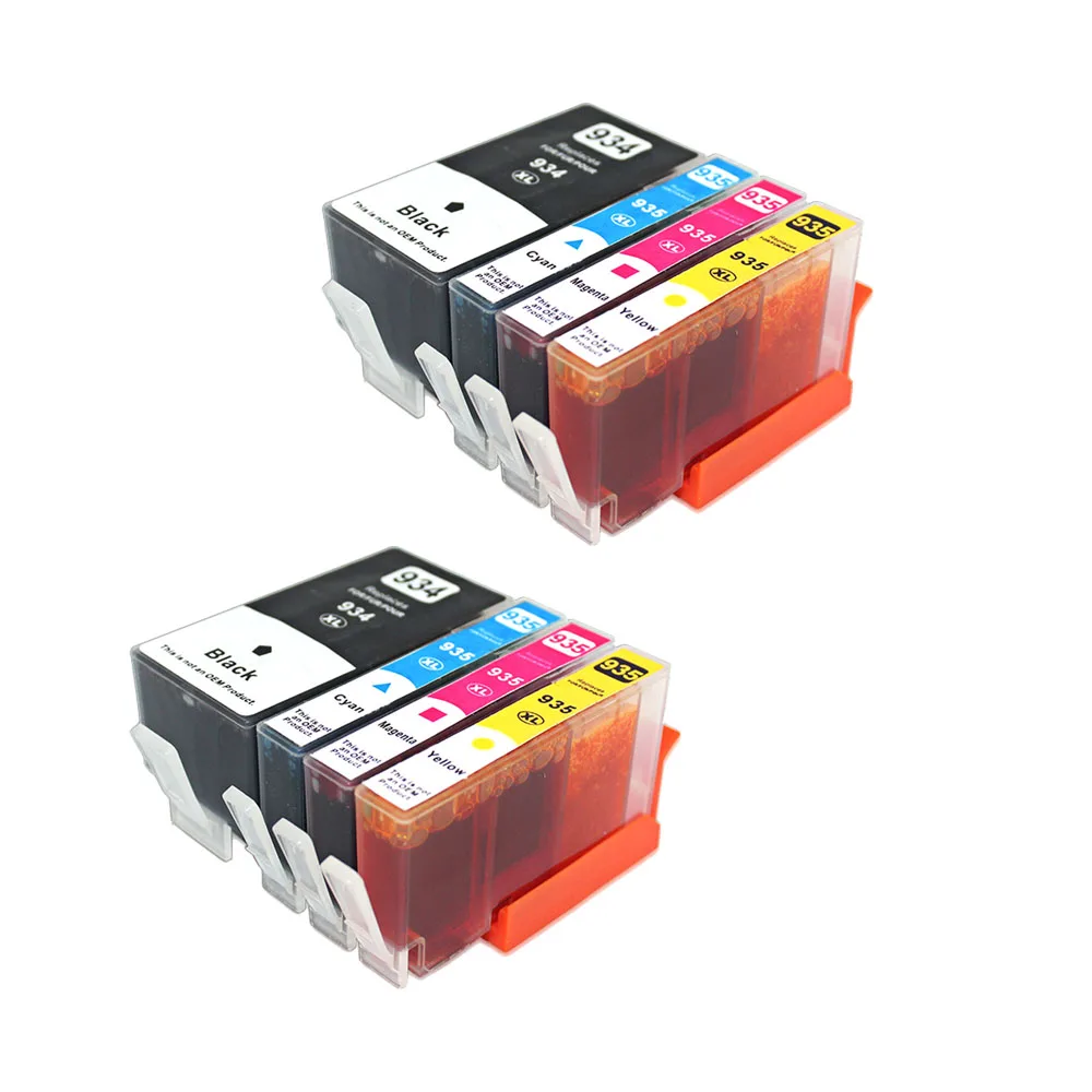 Cartuchos de tinta para impresora HP934XL, recambio de tinta Compatible con HP 935XL 934, 934XL, 935XL, hp934, HP Officejet Pro 6812, 6830, 6815, 6835, 6230, 6820 - imagen 5