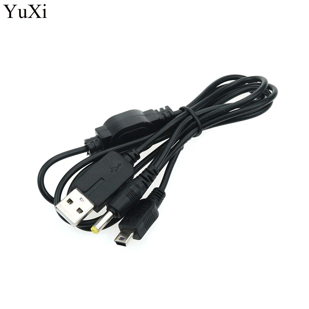 YuXi-Cable cargador de datos USB inteligente 2 en 1, accesorios para videojuegos, cargadores para Sony PSP 1000 / 2000 / 3000 para PSP 3001 3004 - imagen 2