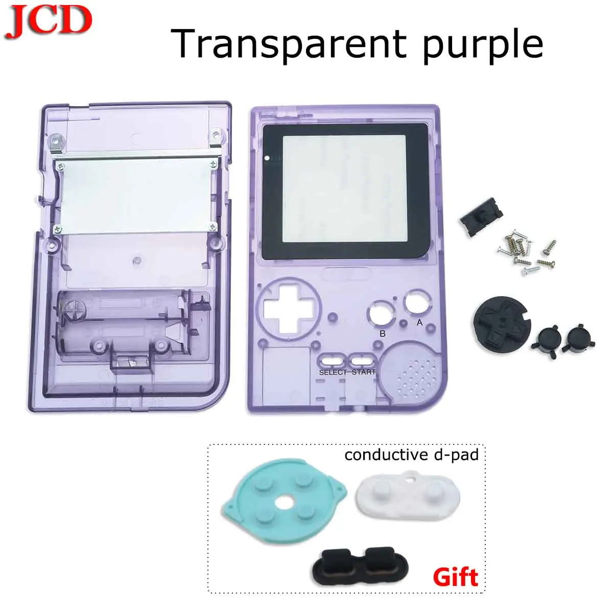 Transparent purple