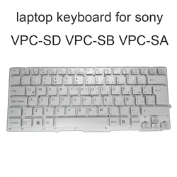 Teclados de repuesto para ordenadores portátiles, accesorio para Sony VAIO, VPCSD, VPC, SD, SB, SA, SC, VPCSB, VPCSA, LA Latin fit, españa, 9Z, N6BBF, 11E, 148950321