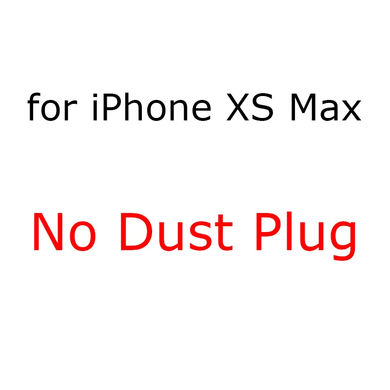 XS Max No Plug