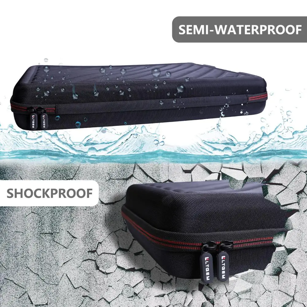 LTGEM-carcasa dura de EVA para el mando USB de 2 canales, para Hercules DJControl Inpulse 300 - imagen 4