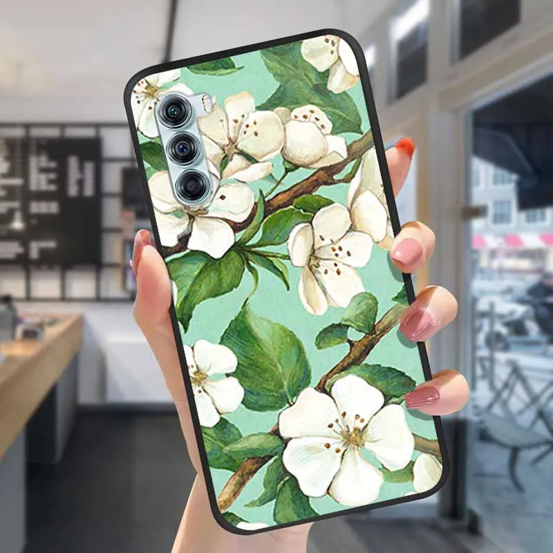 Funda trasera de silicona con relieve suave para Moto Edge S30 X30 G200 5G 3D, funda para Motorola Moto Edge S30 EdgeX30 S 30 - imagen 5