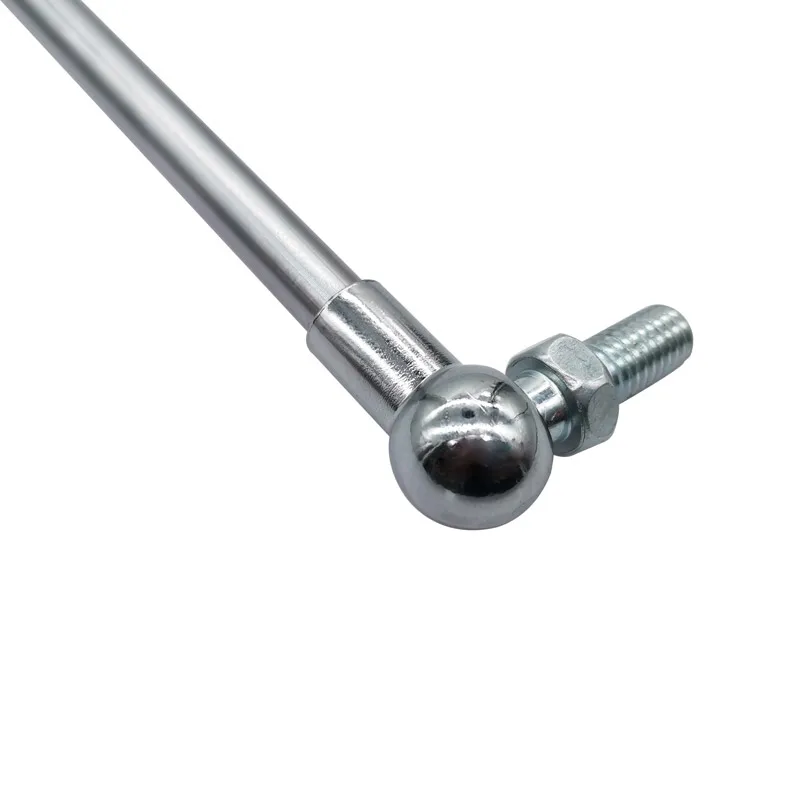 Bisagra plegable con resorte de Gas, varilla de 18x8, 50N-500N/5kg-50kg, soporte de elevación de fuerza, distancia de carrera de 120mm, distancia central del orificio de 320mm - imagen 3